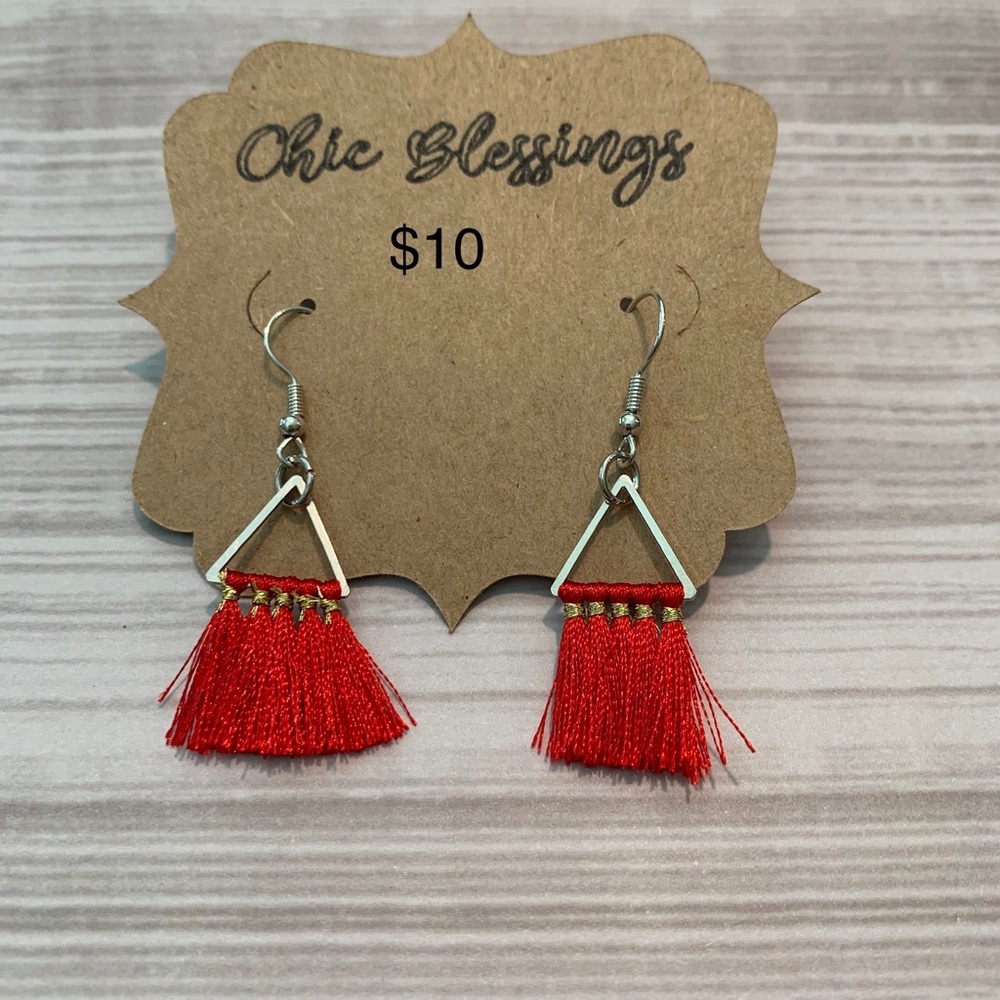 Handcrafted nickel free earrings